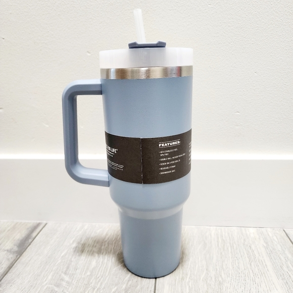 Stanley Dining Stanley Adventure Quencher Travel Tumbler Straw Cup 4oz Chambray Poshmark